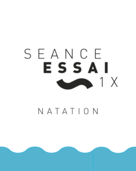 Séance d’essai Pôle Aqua Natation